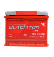 Аккумулятор GLADIATOR EFB 62L прям. пол. 620A 242х175х190