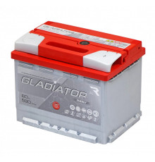 Аккумулятор Gladiator Energy 60L прям. пол. 590A 242х175х190