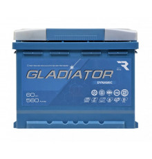 Аккумуляторная батарея Gladiator Dynamic 60R обр. пол. 560А 242х175х190