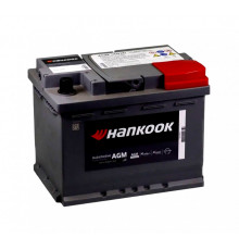Аккумулятор HANKOOK AGM L2 60R обр. пол. 680А 242x175x190
