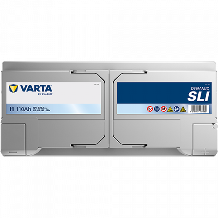 Аккумулятор Varta SLI I1 110 Ач обр. пол. 920A 393x175x190