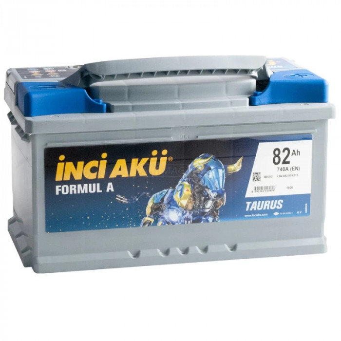 Аккумулятор INCI AKU Formul A 82R обр. пол. низкий 740A 315x175x175