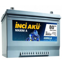 Аккумулятор INCI AKU Maxim A Asia 80R обр. пол. 650A 260x175x220