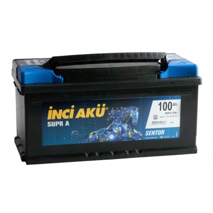 Аккумулятор INCI AKU Supr A 100R обр. пол. (низкий) 860A 353x175x175