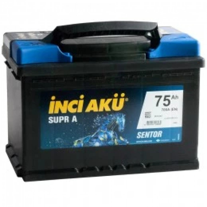 Аккумулятор INCI AKU Supr A 75R обр. пол. 700A 276x175x190