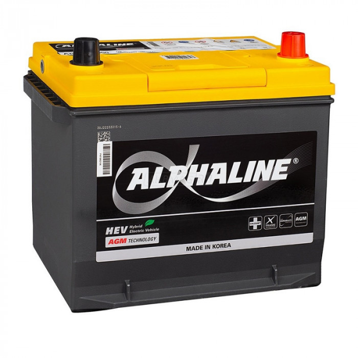 Аккумулятор Alphaline AGM AX S85D23L 65R обр. пол. 650A 232x172x220