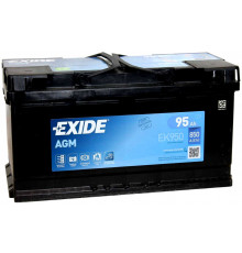 Аккумулятор EXIDE Start-Stop AGM 95R обр. пол. 850А 353x175x190 (EK950) Poland