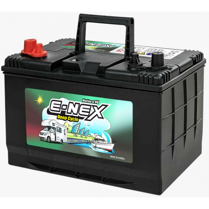 Аккумулятор лодочный ATLAS E-NEX MARINE DC31 100Ач прям. пол. 800А 330x171x240