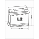 Аккумулятор Varta SLI D15 63R обр. пол. 610A 242x175x190