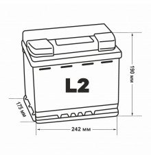 Аккумулятор Moriarti SMF L2 65R обр. пол. 640A 242x175x190 (56513)