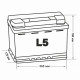Аккумулятор POLUS ARCTIC AGM 105R обр. пол. 950A 393x175x190