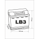Аккумулятор Varta SLI E43 74 Ач обр. пол. низкий 680A 278x175x175