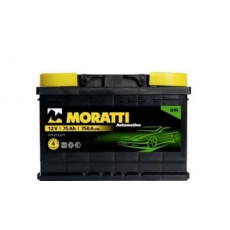 Аккумулятор Moratti 75L прям. пол. 750A 278x175x190