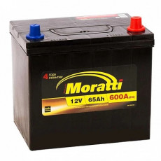Аккумулятор MORATTI PREMIUM JIS 65R прям. пол. 600A 232x173x220