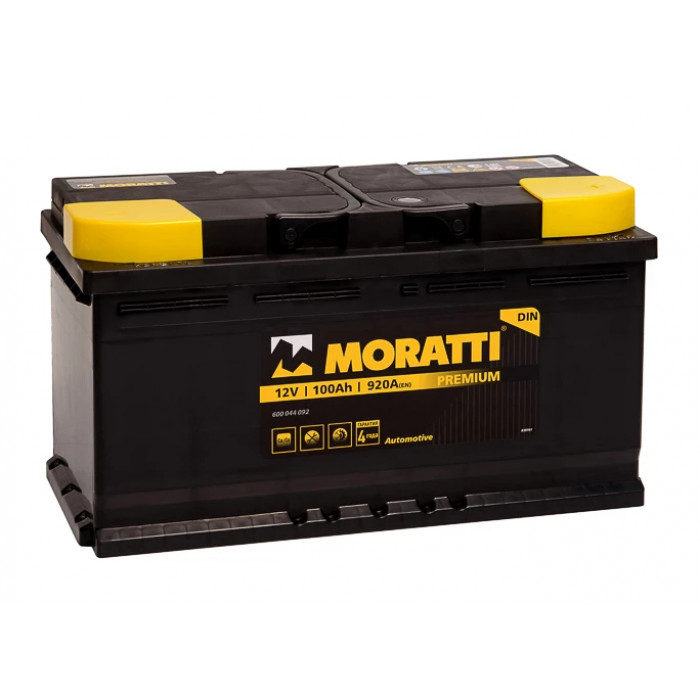 Аккумулятор Moratti PREMIUM 100R обр. пол. 920A 353x175x190