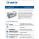 Аккумулятор Varta EFB N105 105 Ач обр. пол. 950A 394x175x190