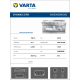 Аккумулятор Varta EFB N105 105 Ач обр. пол. 950A 394x175x190