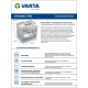 Аккумулятор Varta EFB N50 50 Ач обр. пол. 550A 207x175x190
