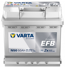 Аккумулятор Varta EFB N50 50 Ач обр. пол. 550A 207x175x190