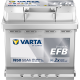 Аккумулятор Varta EFB N50 50 Ач обр. пол. 550A 207x175x190