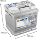 Аккумулятор Varta EFB N50 50 Ач обр. пол. 550A 207x175x190