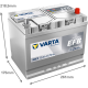 Аккумулятор Varta EFB N72 72 Ач обр. пол. 760A 261x175x220