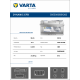 Аккумулятор Varta EFB N95 95 Ач обр. пол. 850A 353x175x190