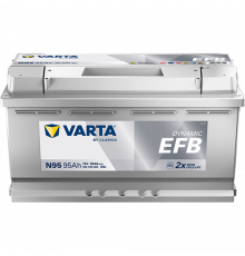 Аккумулятор Varta EFB N95 95 Ач обр. пол. 850A 353x175x190