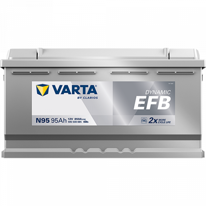 Аккумулятор Varta EFB N95 95 Ач обр. пол. 850A 353x175x190