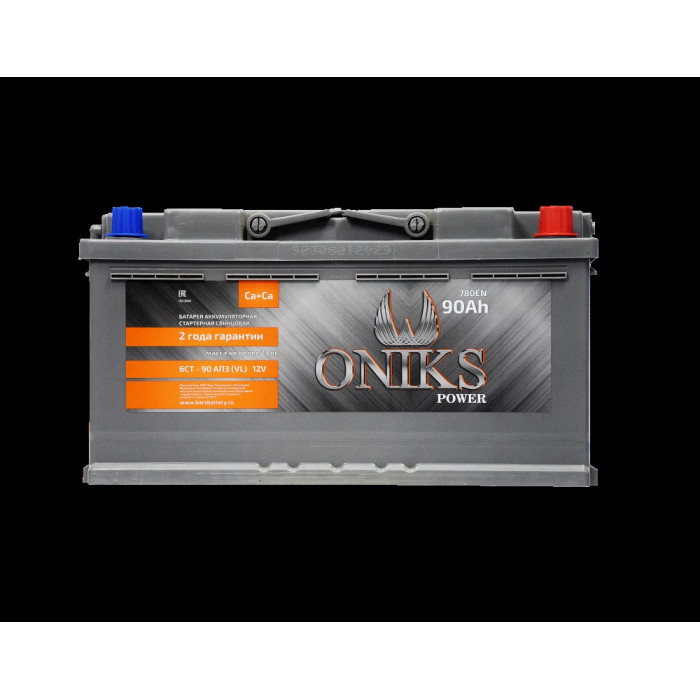 Аккумулятор Oniks Power 6ст-90R обр. пол. 780A 353x175x190