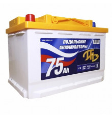 Аккумулятор ПАЗ 75L прям. пол. 550A 278х175х190