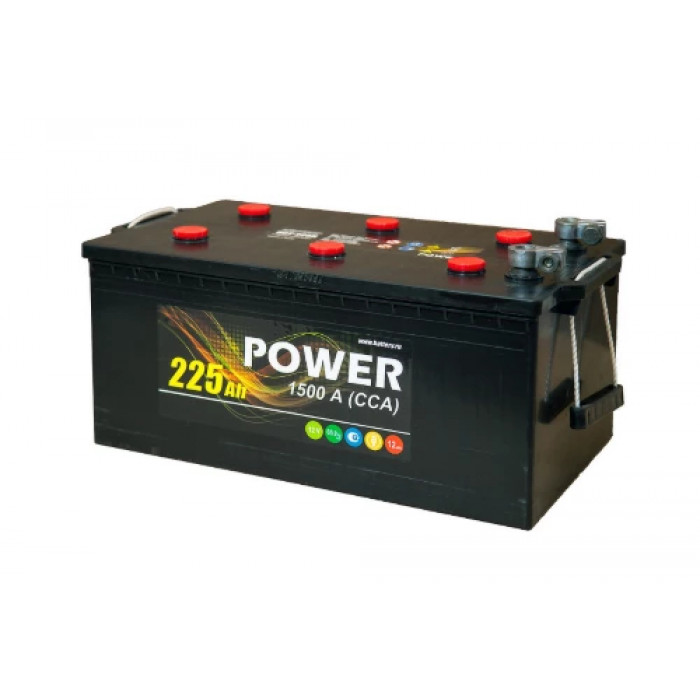Аккумулятор POWER 225 евро обр. пол. 1450A 518x275x220