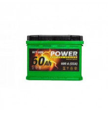 Аккумулятор POWER 60R обр. пол. низкий 600A 242x175x175