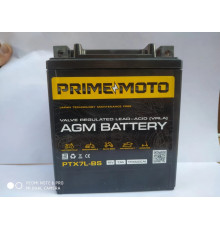 Аккумулятор для мототехники PRIME MOTO AGM 1207.1 7Ач 170A обр. пол. 114x70x132 (YTX7L-BS, TX7L-BS)