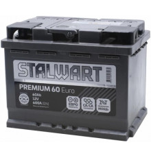 Аккумулятор STALWART Premium 60R обр. пол. 600A 242x175x190