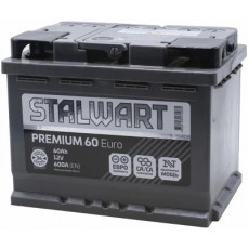 Аккумулятор STALWART Premium 60R обр. пол. 600A 242x175x190