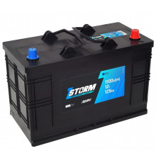 Аккумулятор STORM 125R 1100А обр. пол. (6СТ-125) 344x172x230 (без юбки)