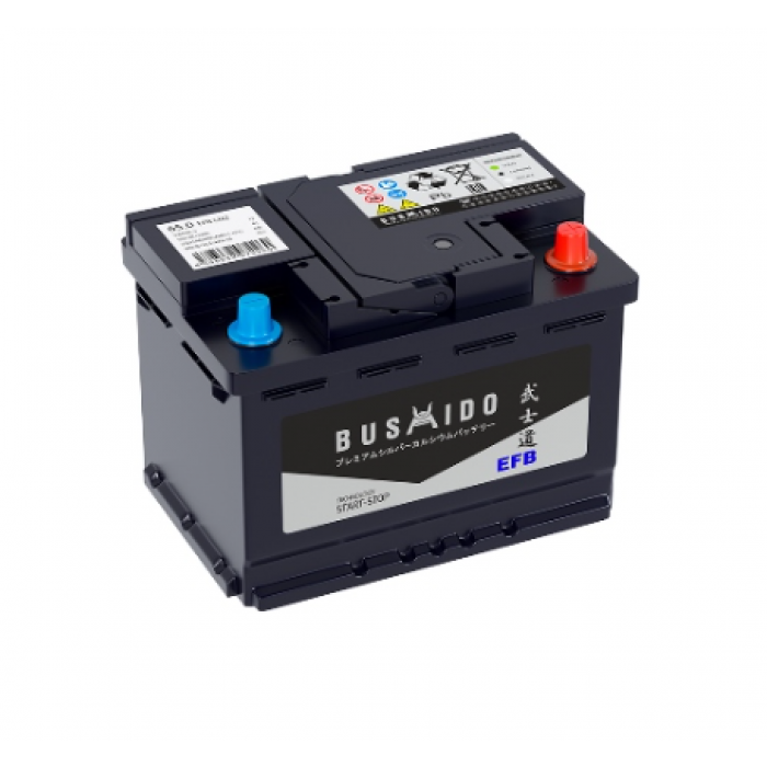 Аккумулятор BUSHIDO EFB L2 65R обр. пол. 640А 242x175x190