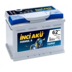 Аккумулятор INCI AKU Formul A 62L прям. пол. 540A 242x175x190