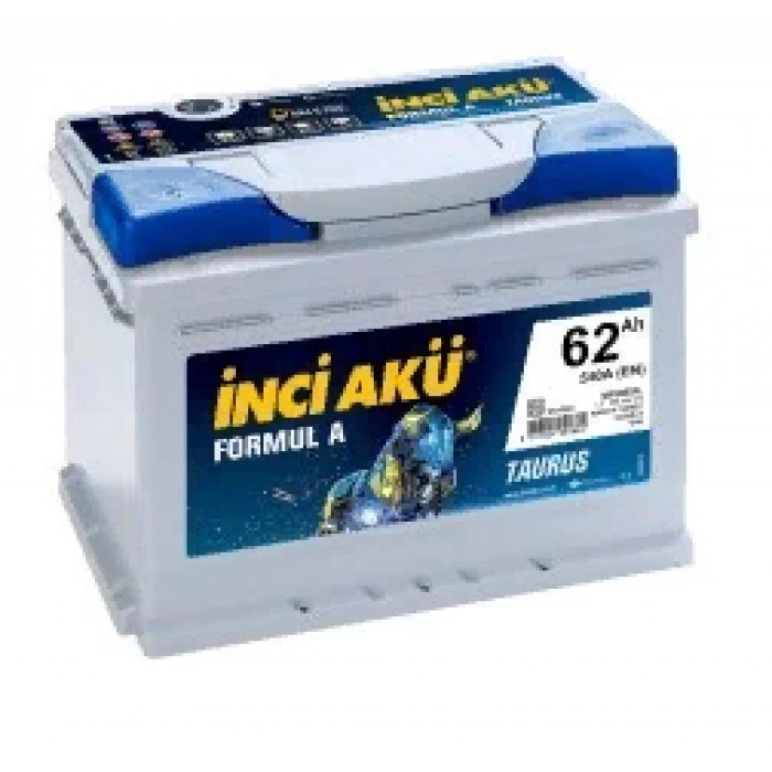Аккумулятор INCI AKU Formul A 62L прям. пол. 540A 242x175x190
