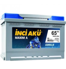 Аккумулятор INCI AKU Maxim A 65L прям. пол. 640A 242x175x190