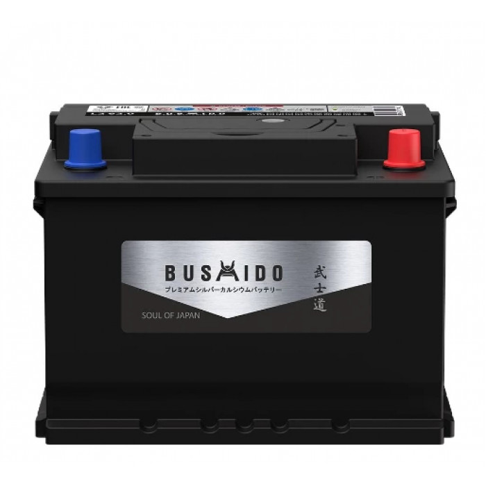 Аккумулятор BUSHIDO SJ 62R обр. пол. 600А 242x175x190