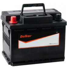 Аккумулятор DELKOR (56514) 65L прям. пол. 640А 242x175x190