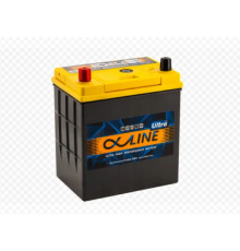 Аккумулятор Alphaline SD+ plus 46B19R 44L прям. пол. 400A 186x127x220