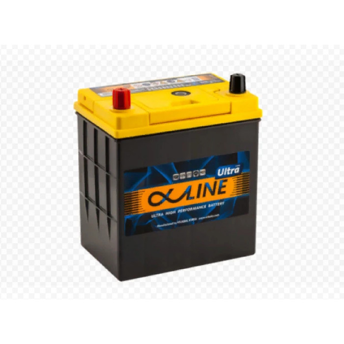 Аккумулятор Alphaline SD+ plus 46B19R 44L прям. пол. 400A 186x127x220