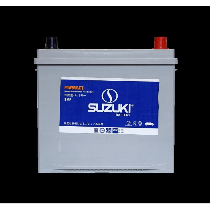 Аккумулятор SUZUKI 75D23L 66R обр. пол. 560А 232х173х220
