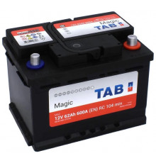 Аккумулятор TAB Magic 62R низкий обр. пол. 600А 242x175x175