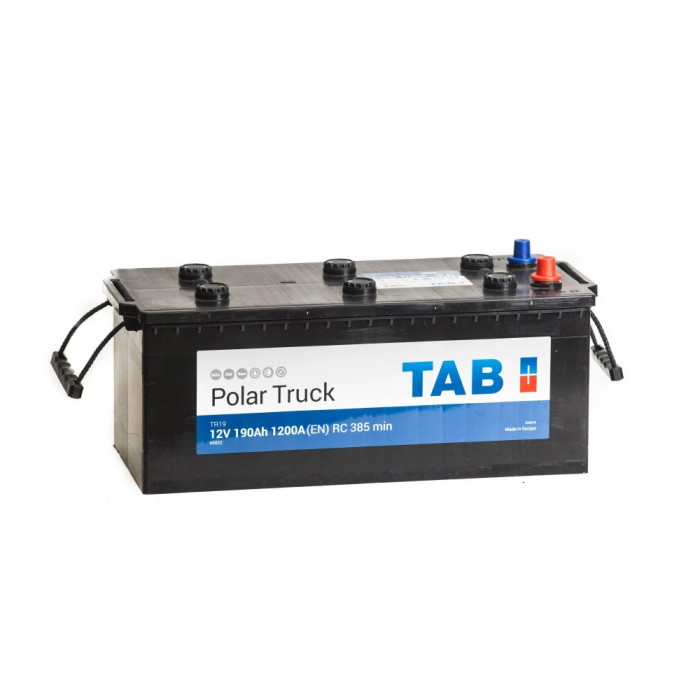 Аккумулятор TAB POLAR TRUCK 190 евро обр. пол. 1200A 512x223x220