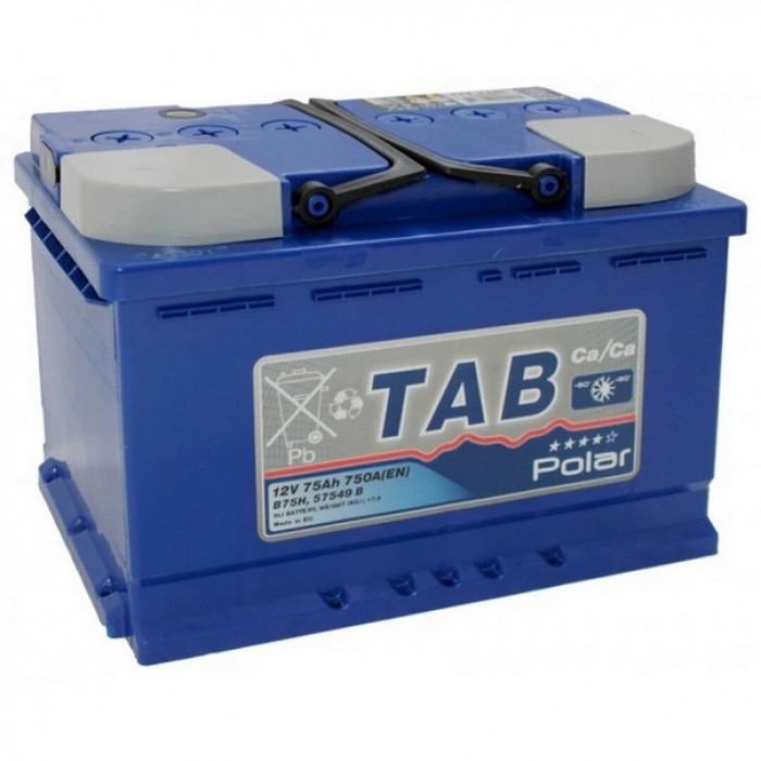 Аккумулятор TAB Polar 75R обр. пол. 720A 278x175x190