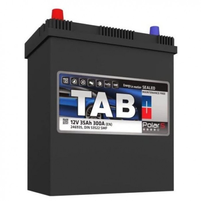 Аккумулятор TAB Polar Asia 35L прям. пол. 300A 187x127x227
